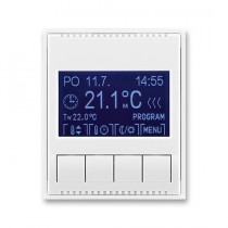 termostat programovatelný ELEMENT/TIME 3292E-A10301 03 bílá/bílá